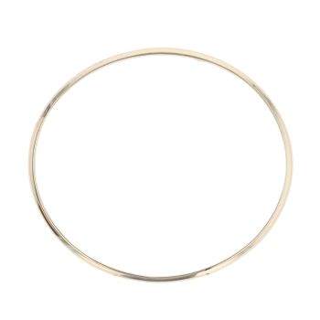 9ct Yellow Gold Plain Bangle