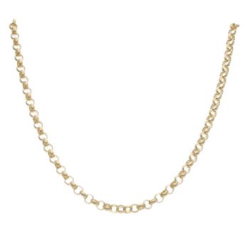 9ct Yellow Gold Belcher Chain 20"