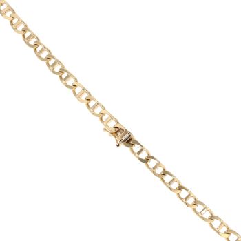 18ct Yellow Gold Anchor Chain 16"