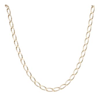 9ct Yellow Gold Curb Chain 24"