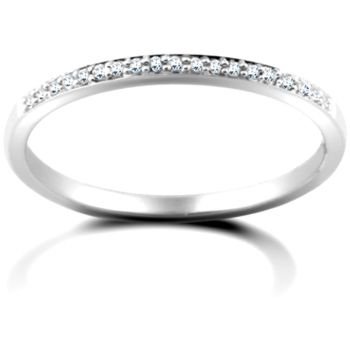 18ct White Gold 0.10ct Diamond Eternity Ring