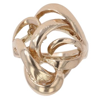 9ct Yellow Gold Fancy Swirl Ring