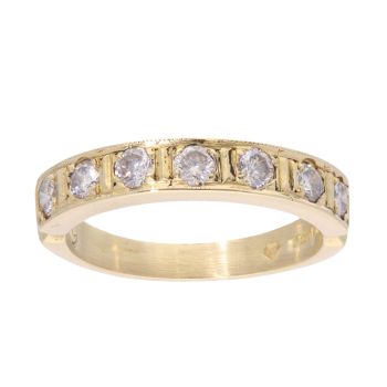 18ct Yellow Gold 0.50ct Diamond Eternity Ring