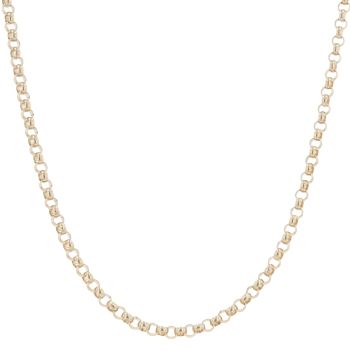 9ct Yellow Gold Belcher Chain 20"