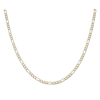 9ct Yellow Gold Figaro Chain 20"