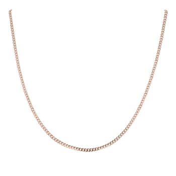 9ct Yellow Gold Curb Chain 18"