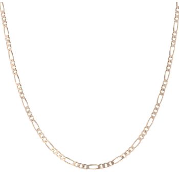 9ct Yellow Gold Figaro Chain 18"