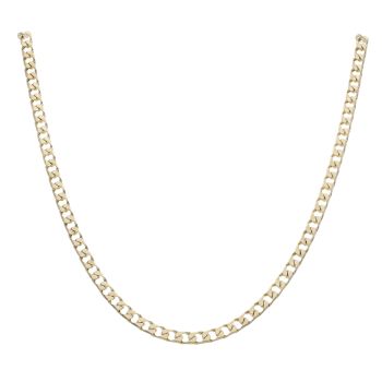 9ct Yellow Gold Curb Chain 24"