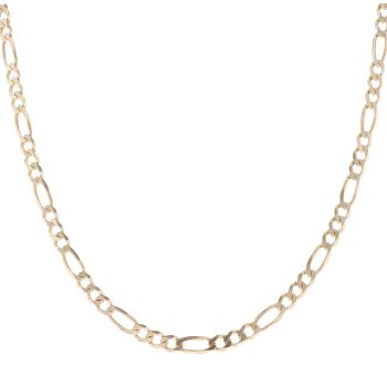 9ct Yellow Gold Figaro Chain 20"