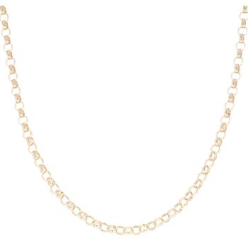 9ct Yellow Gold Belcher Chain 18"