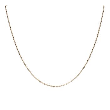 9ct Yellow Gold Box Chain 16"