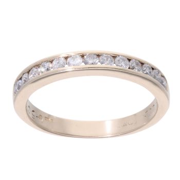 9ct Yellow Gold 0.50ct Diamond Eternity Ring