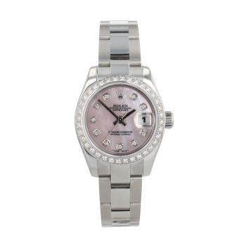 Rolex Custom Datejust Pre Owned Watch Ref 179160