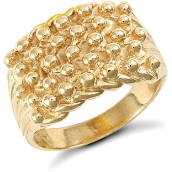 9ct Yellow Gold Keeper Ring