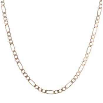 9ct Yellow Gold Figaro Chain 20"
