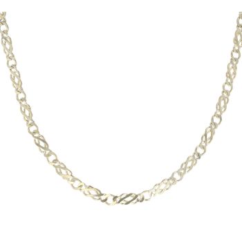 9ct Yellow Gold Celtic Chain 18"
