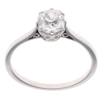 18ct White Gold 0.75ct Diamond Solitaire Ring