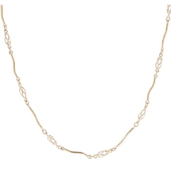 9ct Yellow Gold Fancy Chain 20"