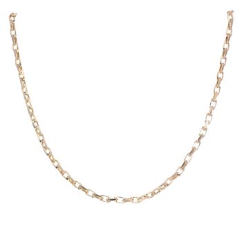 9ct Yellow Gold Belcher Chain 18"