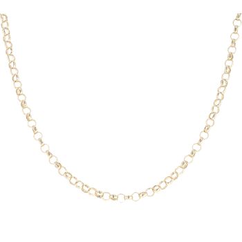 9ct Yellow Gold Belcher Chain 24"
