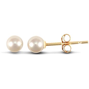Cultured Pearl Stud Earrings