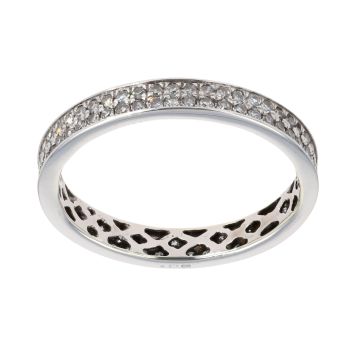 9ct White Gold Fancy 0.50ct Diamond Ring