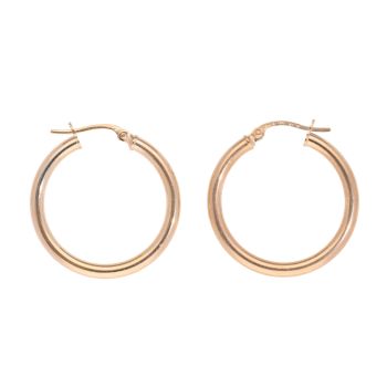 9ct Yellow Gold Hoop Earrings