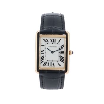 Cartier Tank Solo Pre Owned Watch Ref 2742