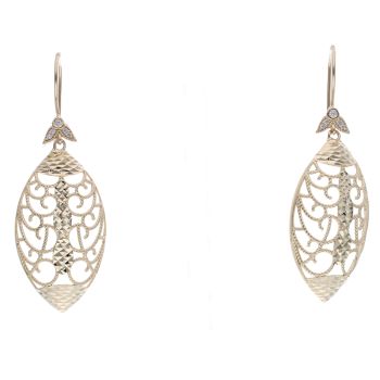 14ct Yellow Gold Drop Earrings