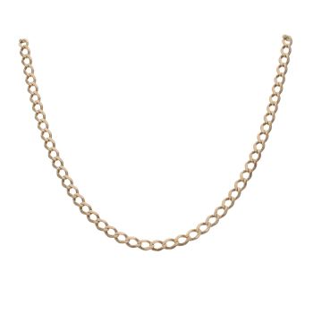 9ct Yellow Gold Curb Chain 24"