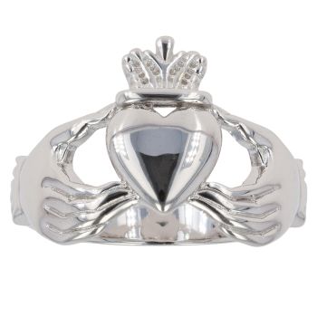 Silver Claddagh Ring By Icesia