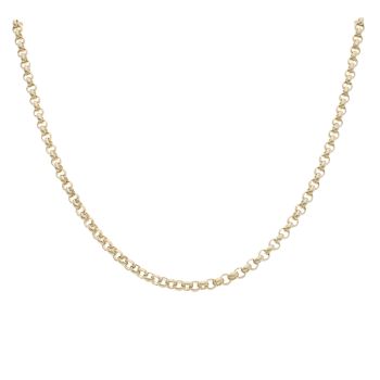 9ct Yellow Gold Belcher Chain 20"