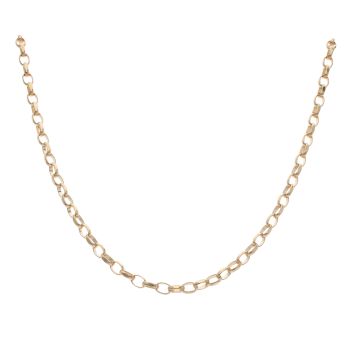 9ct Yellow Gold Belcher Chain 24"