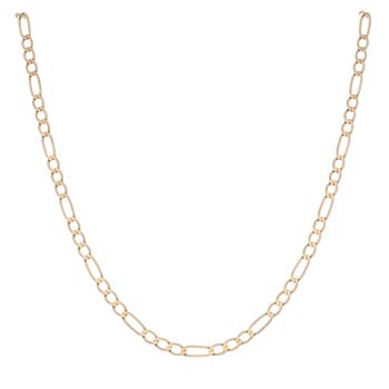 9ct Yellow Gold Figaro Chain 20"