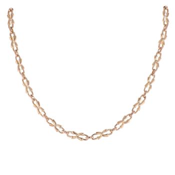 9ct Yellow Gold Fancy Chain 18"