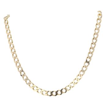 9ct Yellow Gold Curb 16" Chain