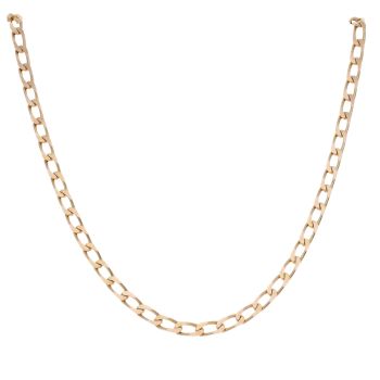 9ct Yellow Gold Curb Chain 30"