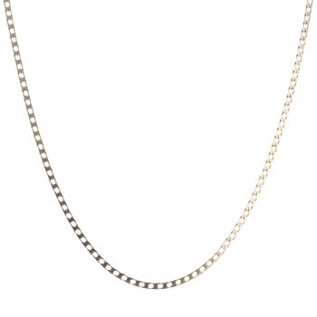 9ct Yellow Gold Curb Chain 20"