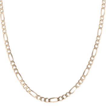 9ct Yellow Gold Figaro Chain 30"