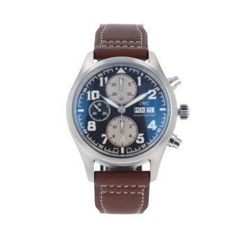 IWC Spitfire Chronograph Pre Owned Watch Ref IW371709