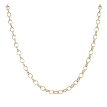 9ct Yellow Gold Belcher Chain 28"