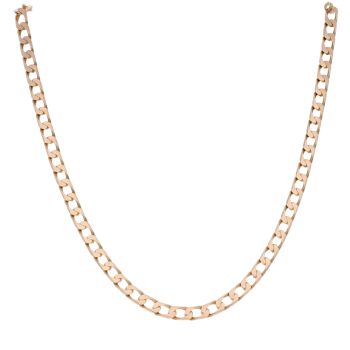 9ct Yellow Gold Curb Chain 20"