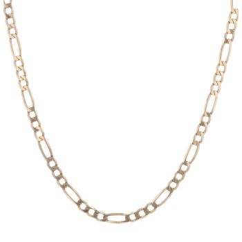 9ct Yellow Gold Figaro Chain 20"