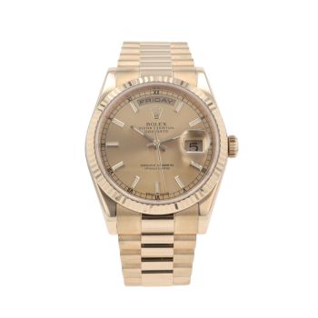 Rolex Day-Date Pre Owned Watch Ref 118238