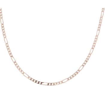 9ct Yellow Gold Figaro Chain 18"