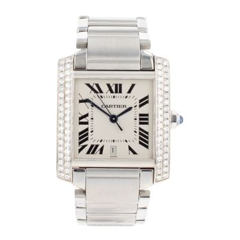 Cartier Custom Tank Pre Owned Watch Ref 2302