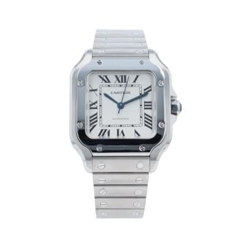 Cartier Santos Pre Owned Watch Ref 4075