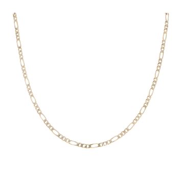 9ct Yellow Gold Figaro Chain 16"