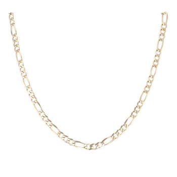 9ct Yellow Gold Figaro Chain 20"