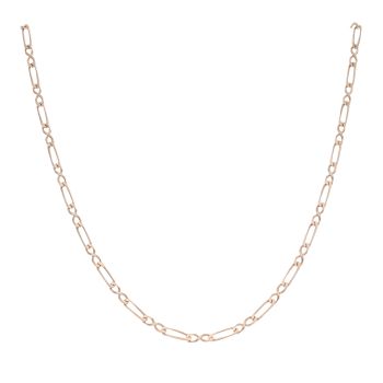 9ct Yellow Gold Figaro Chain 18"